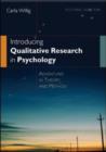 Image for Introducing qualitative research in psychology  : adventures in theory and method
