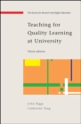 Image for Teaching for quality learning at university