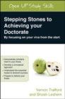 Image for Stepping stones to achieving your doctorate
