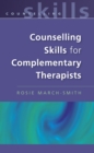 Image for Counselling skills for complementary therapists