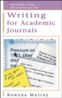 Image for Writing for academic journals