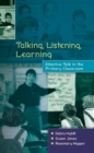 Image for Talking, listening, learning