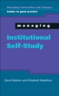 Image for Managing institutional self-study