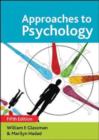Image for Approaches to Psychology