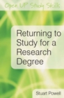 Image for Returning to study for a research degree