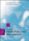 Image for A Reader in Health Policy and Management