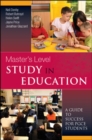 Image for Masters Level Study in Education