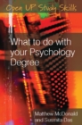 Image for What to do with your psychology degree