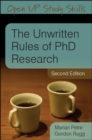 Image for The Unwritten Rules of PhD Research