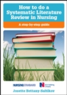 Image for How to do a systematic literature review in nursing: a step-by-step guide