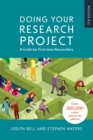 Image for Doing your research project  : a guide for first-time researchers