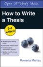Image for How to write a thesis
