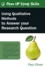 Image for Using qualitative methods to answer your research question
