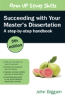 Image for Succeeding With Your Master&#39;s Dissertation: A Step-by-Step Handbook