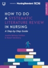 Image for How to do a Systematic Literature Review in Nursing: A Step-by-Step Guide, 3/e