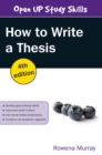 Image for EBOOK: How to Write a Thesis