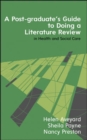 Image for A Postgraduate&#39;s Guide to Doing a Literature Review in Health and Social Care