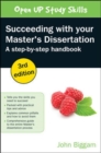 Image for Succeeding with your Master&#39;s Dissertation: A Step-by-Step Handbook