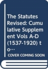 Image for The Statutes Revised