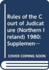 Image for Rules of the Court of Judicature (Northern Ireland) 1980