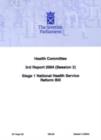 Image for 3rd Report 2004 (session 2),Stage I National Health Service Reform Bill