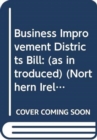 Image for Business Improvement Districts Bill