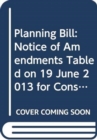 Image for Planning Bill