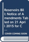 Image for Reservoirs Bill