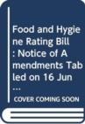 Image for Food and Hygiene Rating Bill