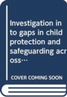 Image for Investigation into gaps in child protection and safeguarding across the culture, arts and leisure remit
