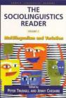 Image for Sociolinguistics Reader Vol 1 : Variation &amp; Multilingualism