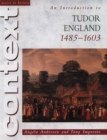 Image for Access to History Context: An Introduction to Tudor England, 1485-1603