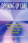Image for Opening Up Care