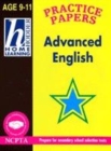Image for 9-11 Practice Papers -  Advanced English