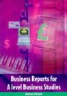 Image for Business Reports For A Level Business Studies
