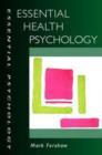 Image for Essential health psychology