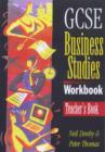 Image for GCSE business studies workbook: Teacher&#39;s book