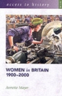 Image for Women in Britain, 1900-2000