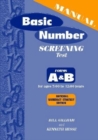 Image for Basic Number Screening Test