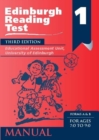 Image for Edinburgh Reading Test (ERT) 1 Specimen Set : A Series of Diagnostic Teaching AIDS
