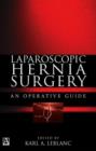 Image for Laparoscopic hernia surgery  : an operative guide