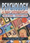 Image for Psychology  : a new introduction for A2 level: Teacher&#39;s book