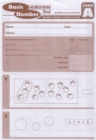 Image for Basic Number Screening Test : Form A