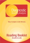 Image for Diagnostic reading analysis  : reading booklet (forms A &amp; B)