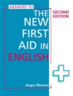 Image for Answers to the New First Aid in English