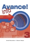 Image for Avance Info : Key Stage 3 French