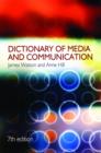 Image for Dictionary of Media and Communication Studies