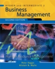 Image for Higher and Intermediate 2 business management