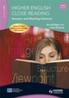 Image for Higher English Close Reading Answers and Marking Schemes
