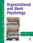 Image for Organizational and work psychology